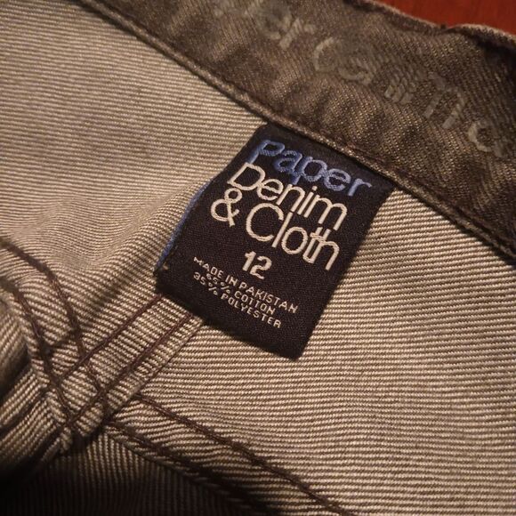 Paper Denim & Cloth Jeans - Size: 12  (1117) - Picture 4 of 6